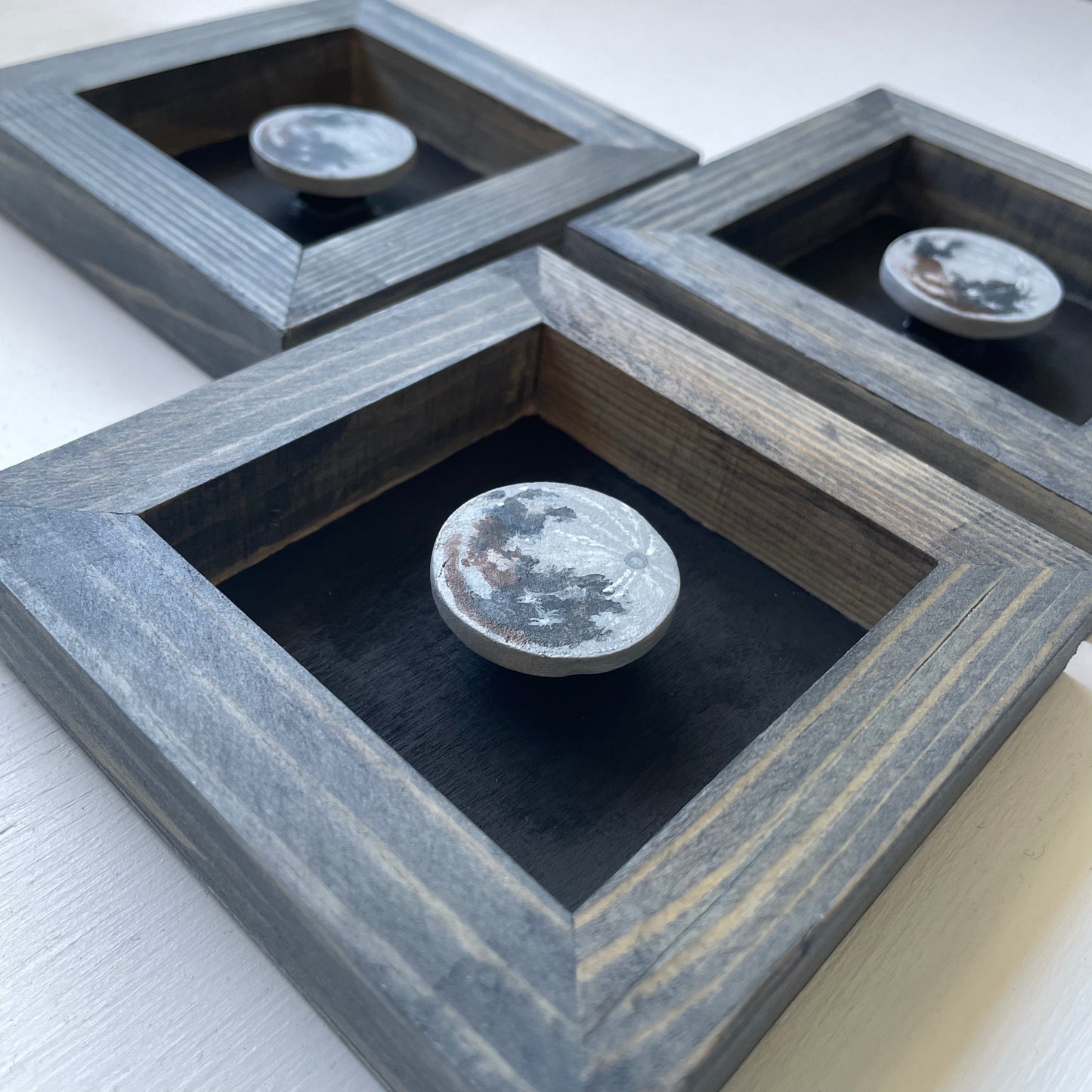 Angular view of the three mini Moons