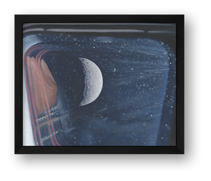 We Love You From The Moon — framed