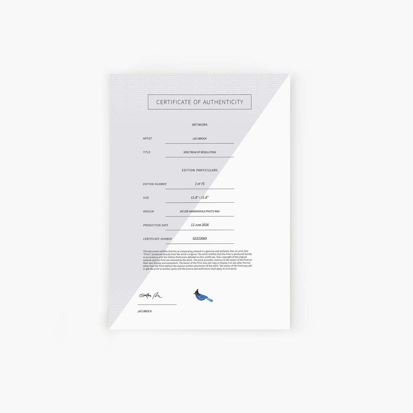 Spectrum of Resolution